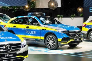 Mercedes EQC Polizei