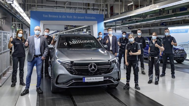 Mercedes EQC Produktion Bremen
