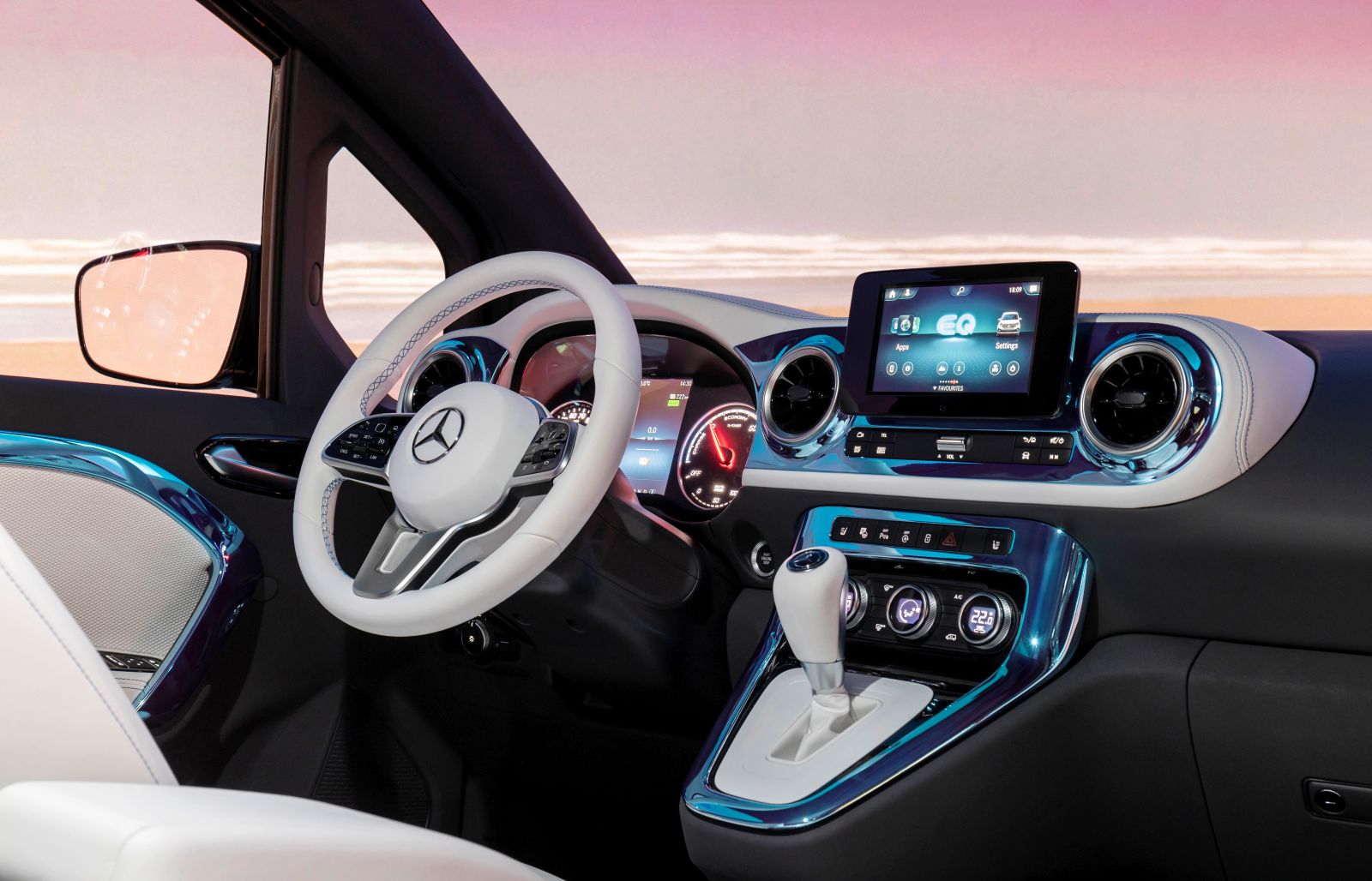 Mercedes Concept EQT Interieur