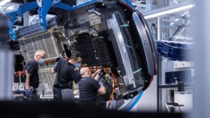 Mercedes EQS Produktion Sindelfingen