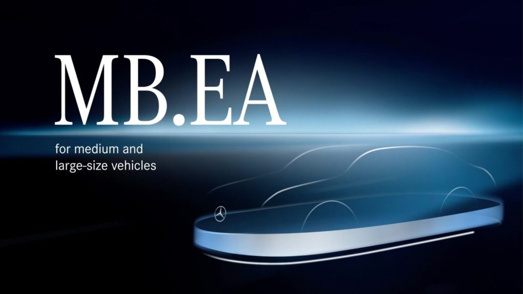 Mercedes Elektroautoplattform MB.EA