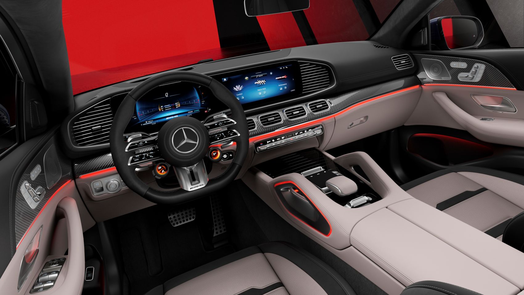 Mercedes GLE AMG Interieur Facelift 2023