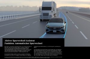 Mercedes automatischer Spurwechselassistent