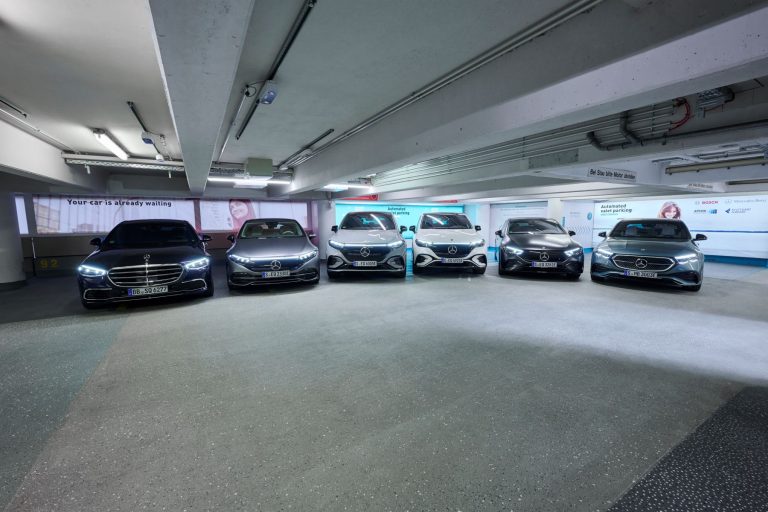 Autonomes Parken Level 4 Mercedes