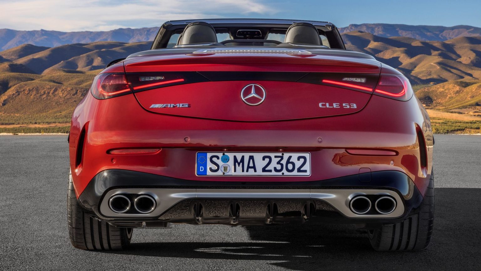 Das Neue Mercedes-AMG CLE 53 4MATIC+ Cabriolet The New Mercedes-AMG CLE ...