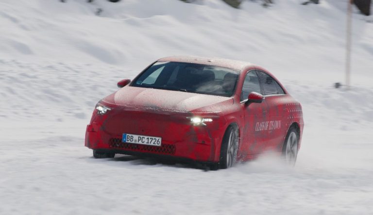 Mercedes elektrischer CLA 4matic mit 381 PS
