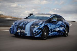 Mercedes Steer-by-wire Lenkung EQS Facelift 2026