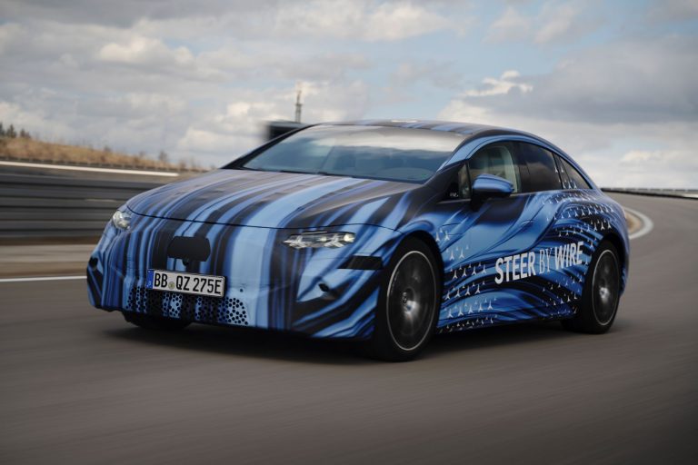 Mercedes Steer-by-wire Lenkung EQS Facelift 2026