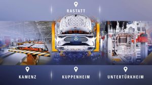 Mercedes CLA Produktionsverbund