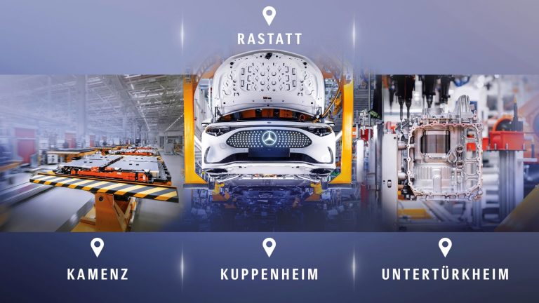 Mercedes CLA Produktionsverbund