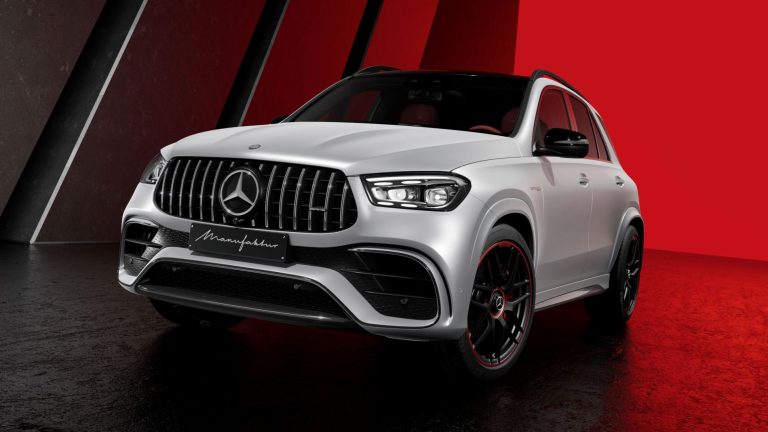 Mercedes GLE Edition Manufaktur Artic Silver