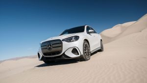 Mercedes GLC 400 4matic EQ Wüstenerprobung Mojave Wüste