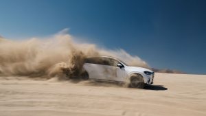 Mercedes GLC 400 4matic EQ Wüstenerprobung Mojave Wüste