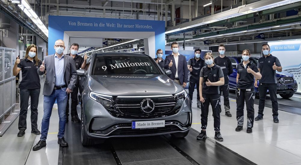 Mercedes EQC Produktion Bremen