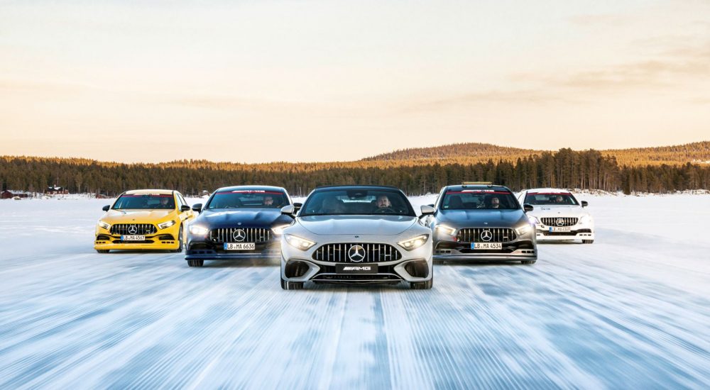 Mercedes AMG Wintertraining 2023