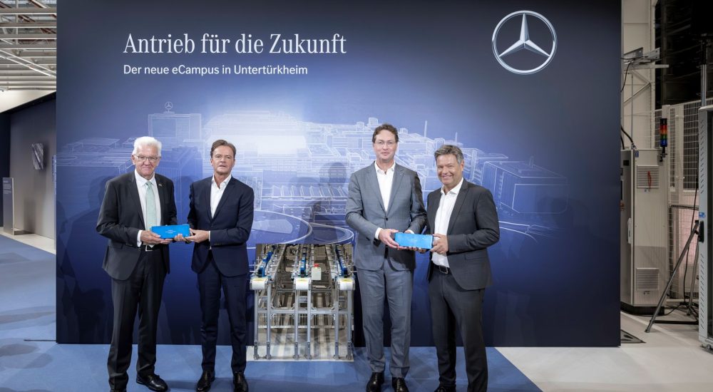 Mercedes eCampus Eröffnung Stuttgart Untertürkheim