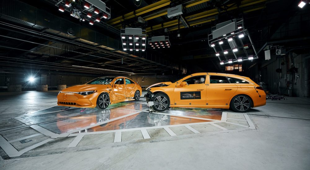 Mercedes CLA Crashtest
