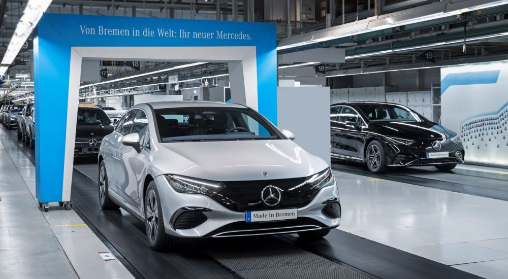 Mercedes EQE Produktion
