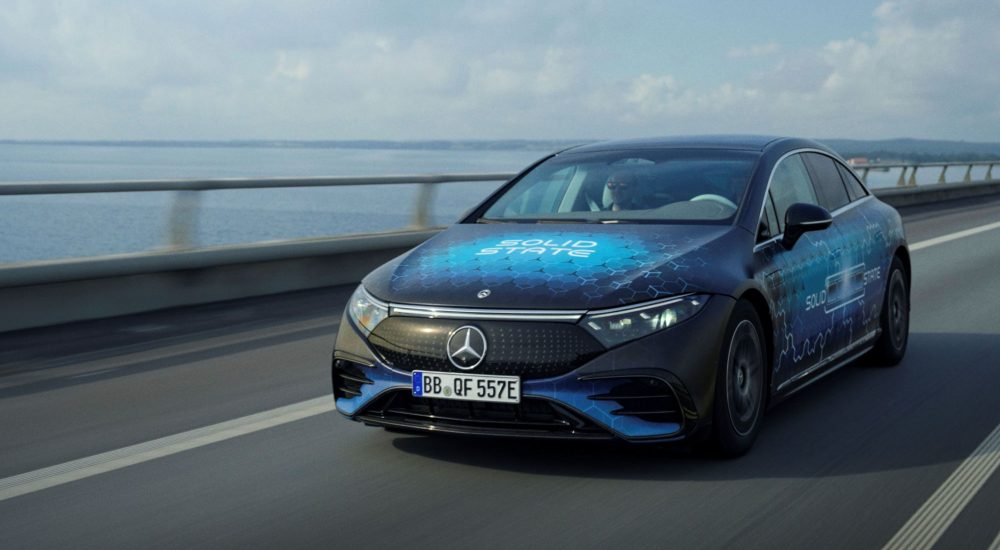 Mercedes EQS Feststoffbatterie