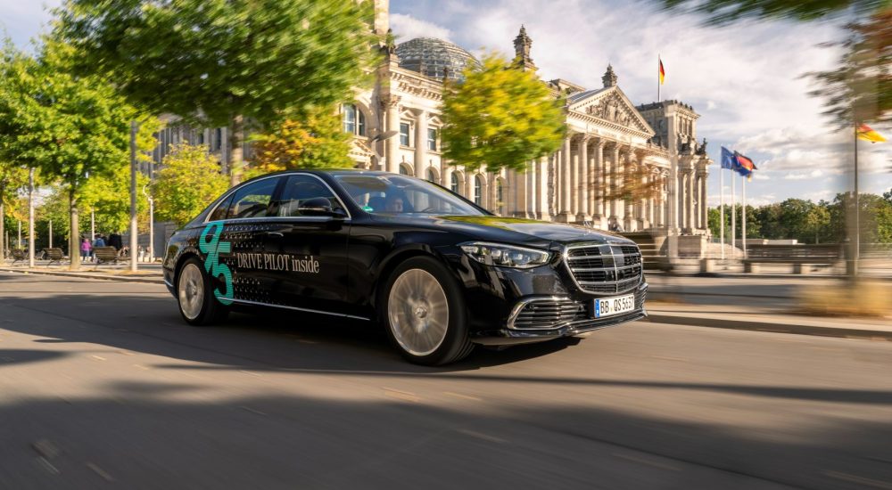 Mercedes Drive Pilot autonomes Fahren Level 3 bis 95 km/h